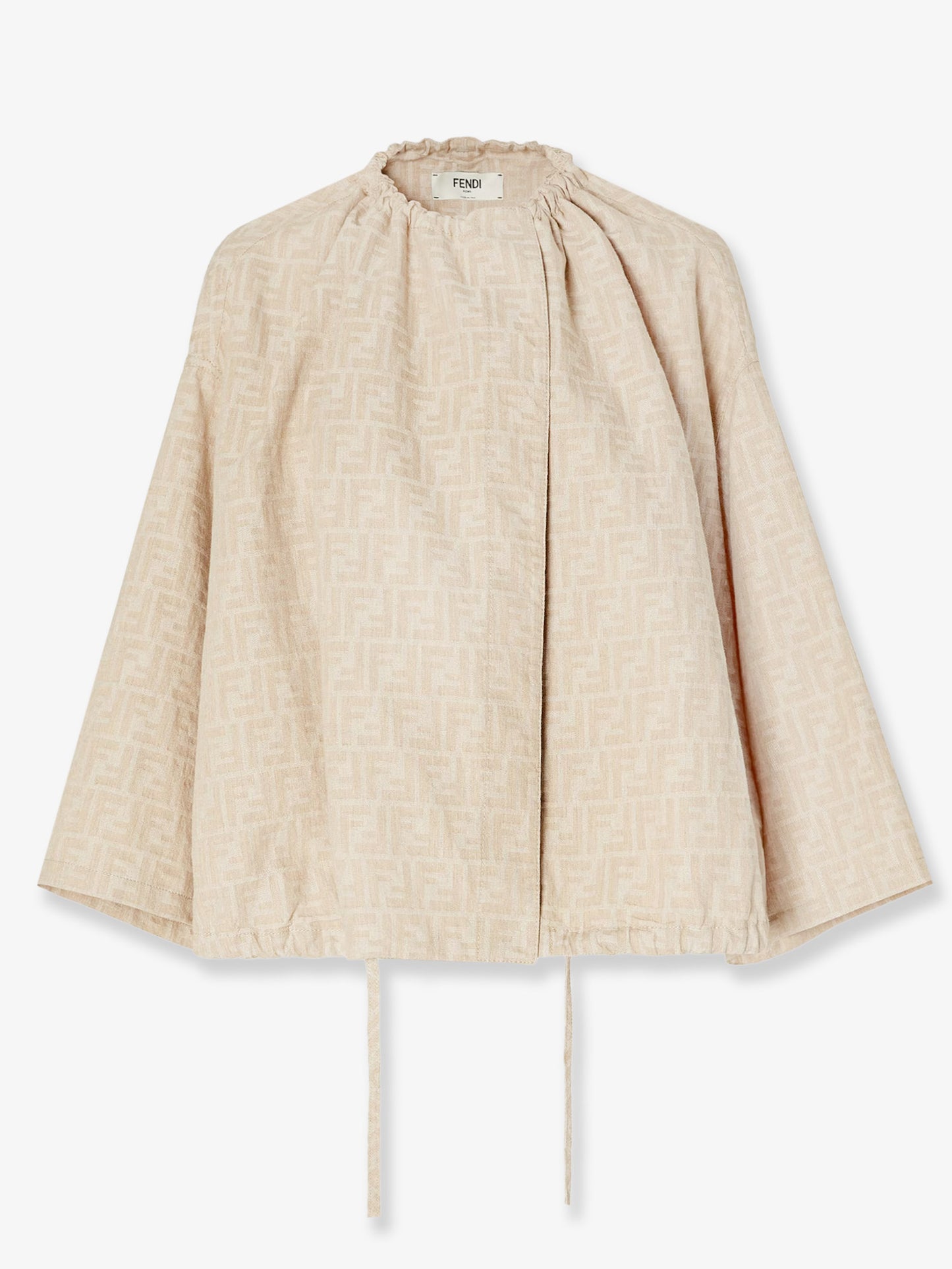 FF cotton and linen jacket