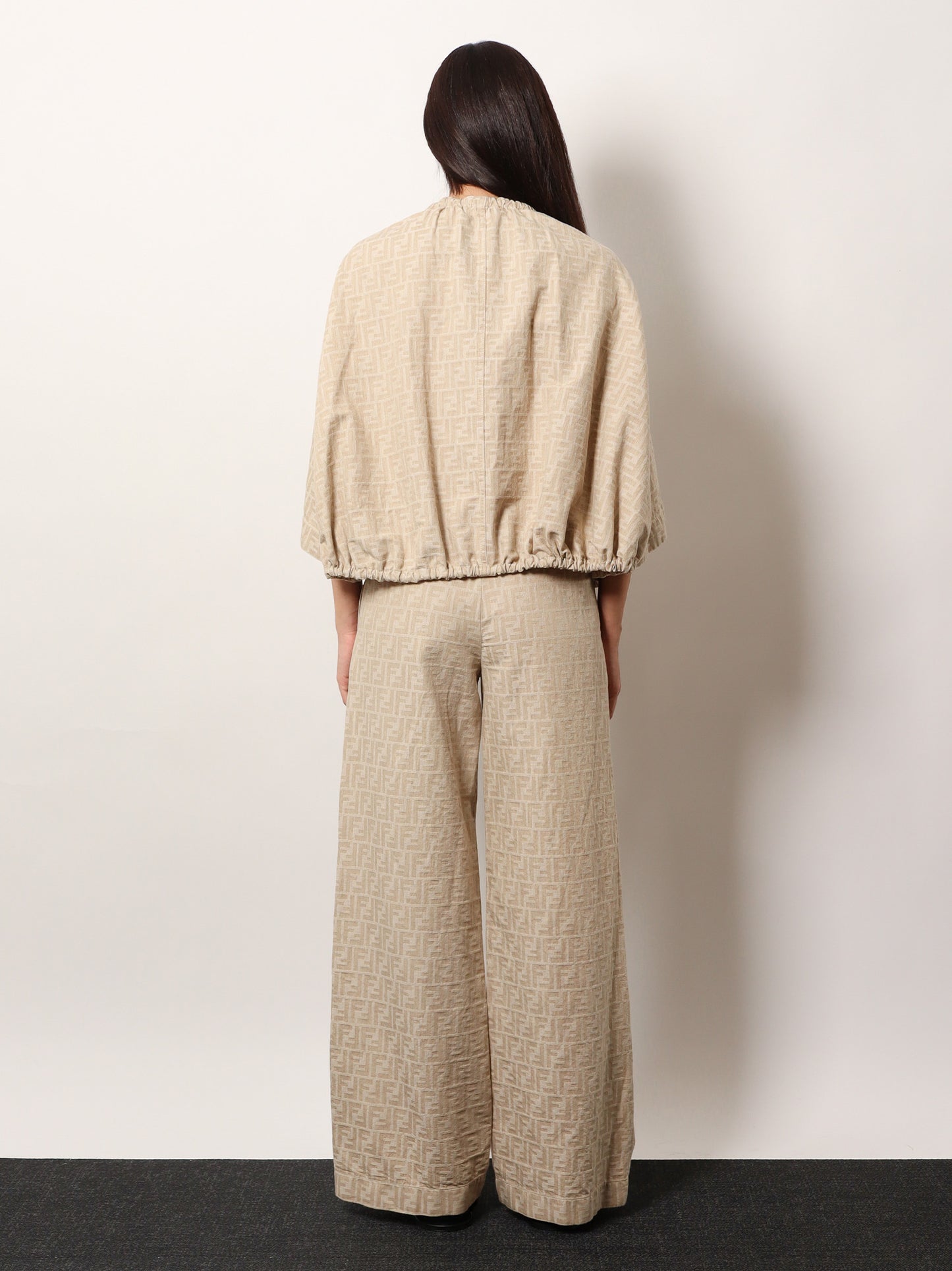 FF cotton and linen jacket