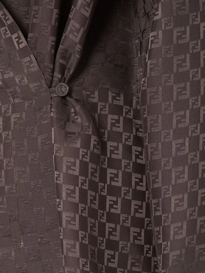 Camicia in seta con motivo FF thumbnail