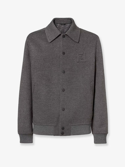 Double wool jacket with FF detail thumbnail