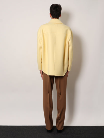 Double-breasted wool coat thumbnail