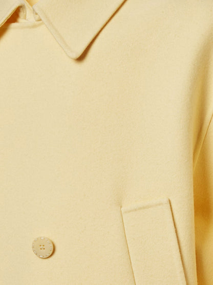 Double-breasted wool coat thumbnail