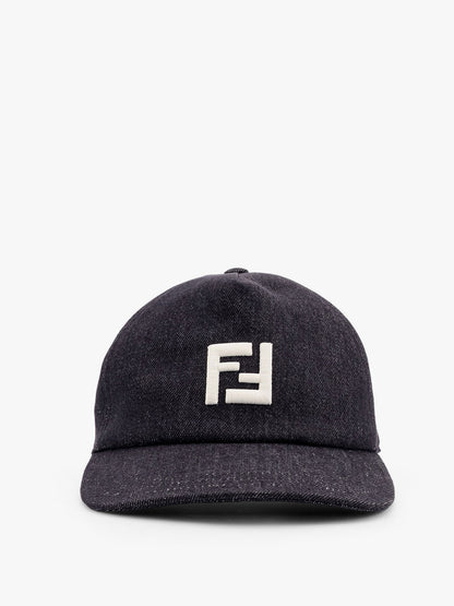 Denim baseball hat with logo embroidery thumbnail
