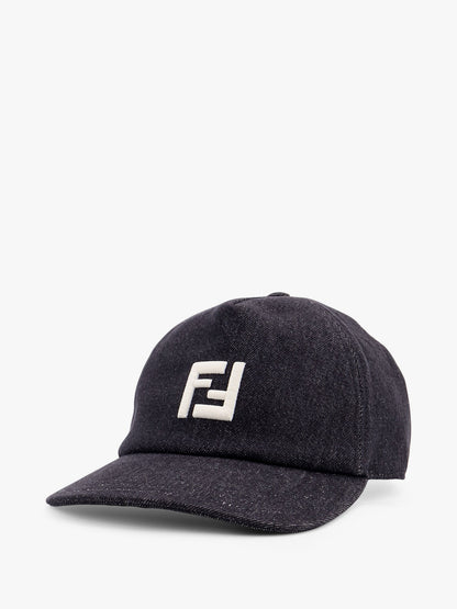 Denim baseball hat with logo embroidery thumbnail