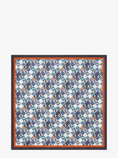 Foulard in seta con lofo FF all-over thumbnail
