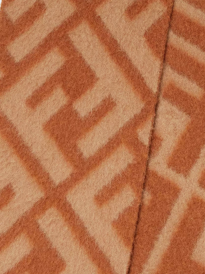 Alpaca and wool FF scarf thumbnail