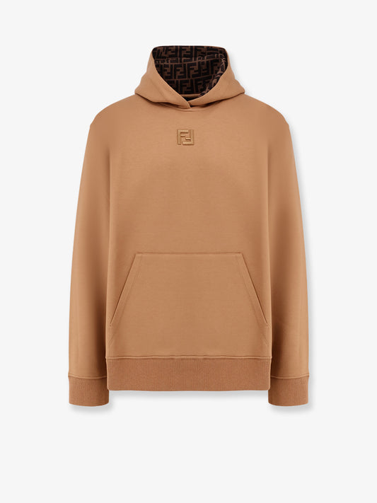 Cotton hooded sweatshirt