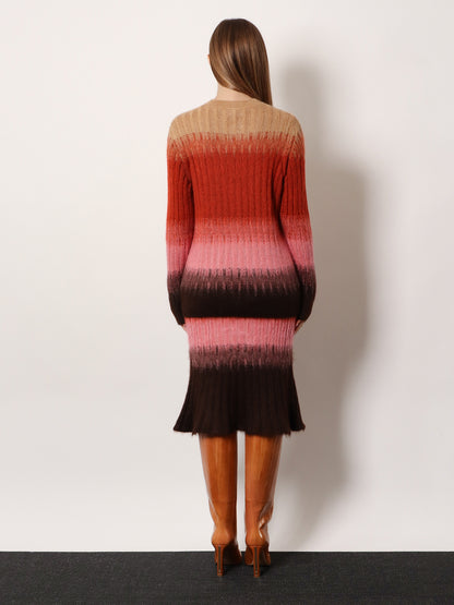 Mohair blend cardigan thumbnail