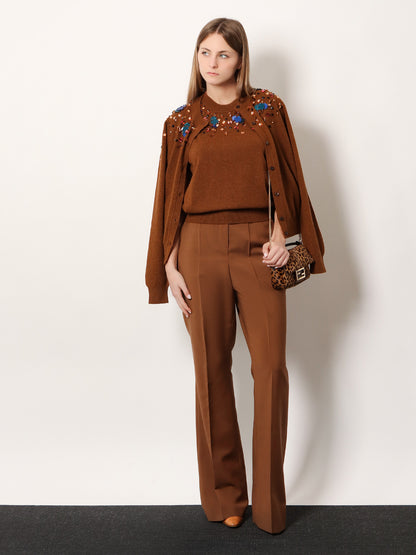 Cardigan in lana e cashmere thumbnail