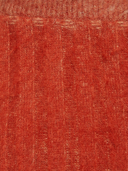 Dégradé mohair and wool skirt thumbnail