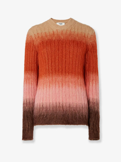 Mohair and wool blend sweater thumbnail