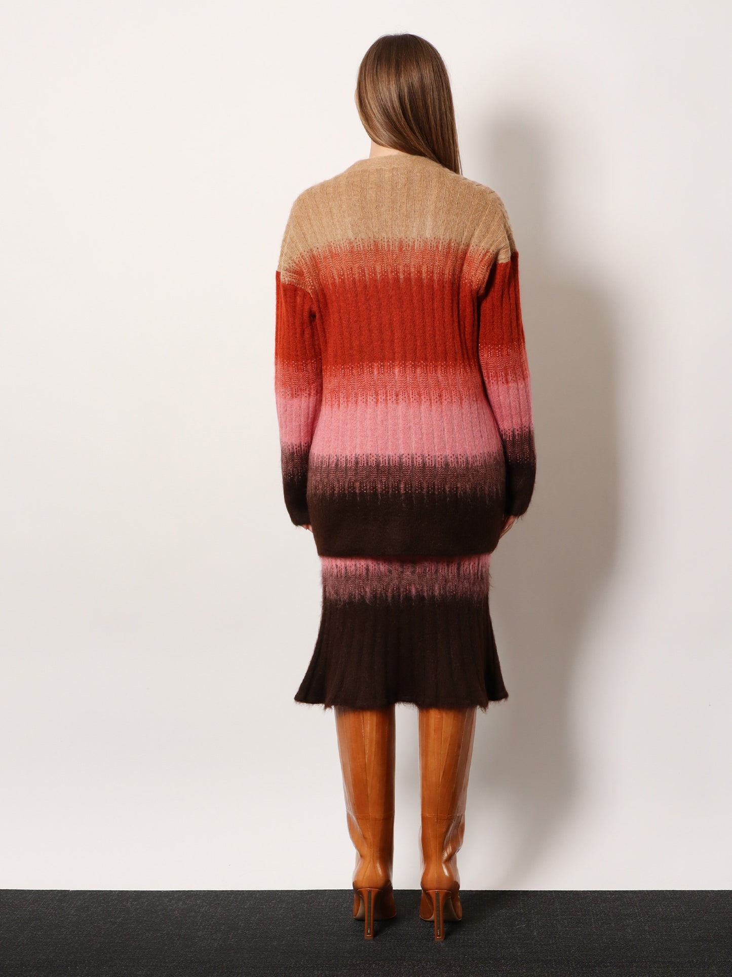 Mohair and wool blend sweater