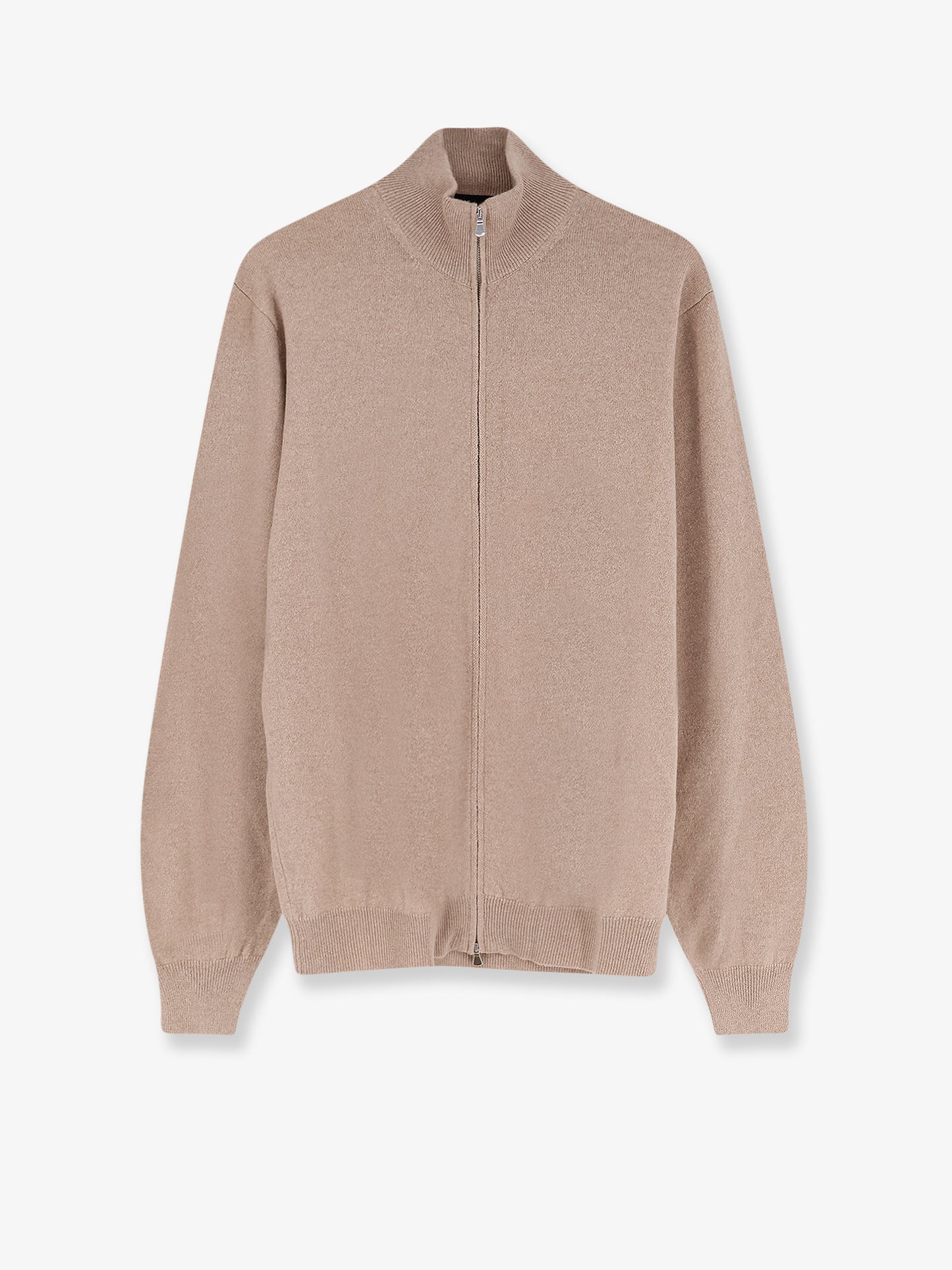 Superfine merino wool and cashmere cardigan