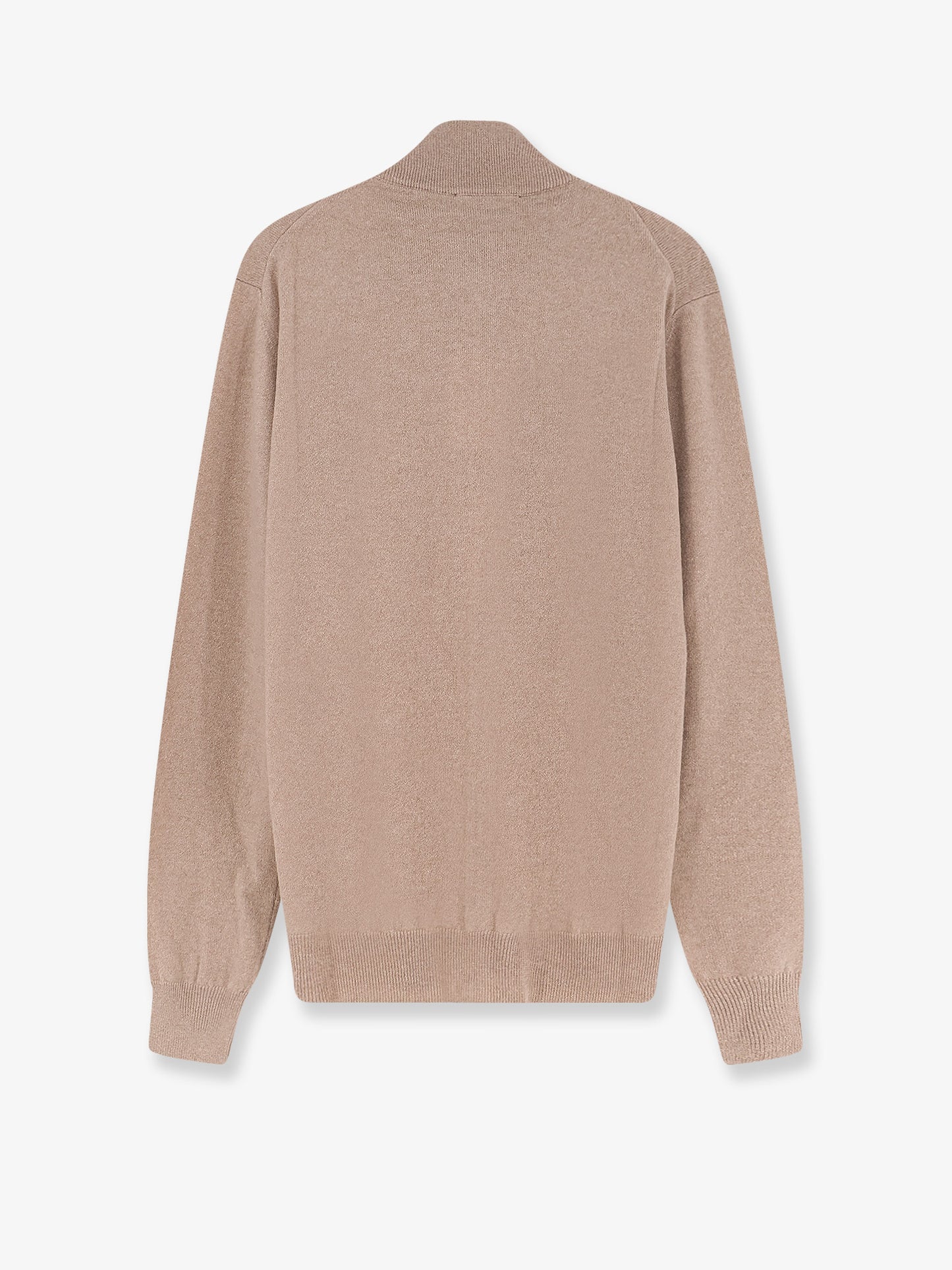 Superfine merino wool and cashmere cardigan