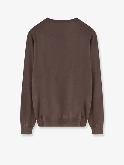 Superfine merino wool, silk and cashmere sweater thumbnail