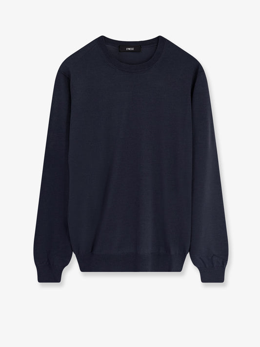 Superfine merino wool, silk and cashmere sweater