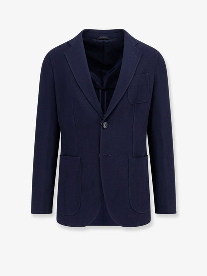 Virgin wool and viscose blazer thumbnail