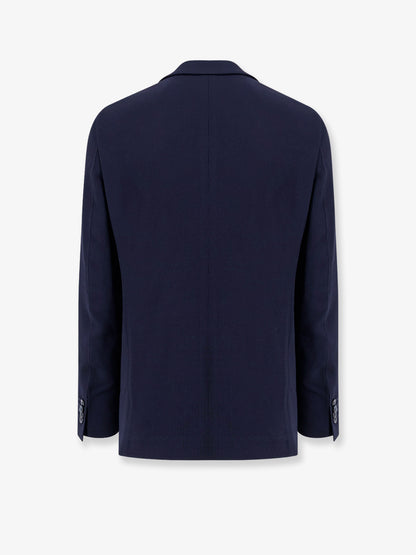 Virgin wool and viscose blazer thumbnail