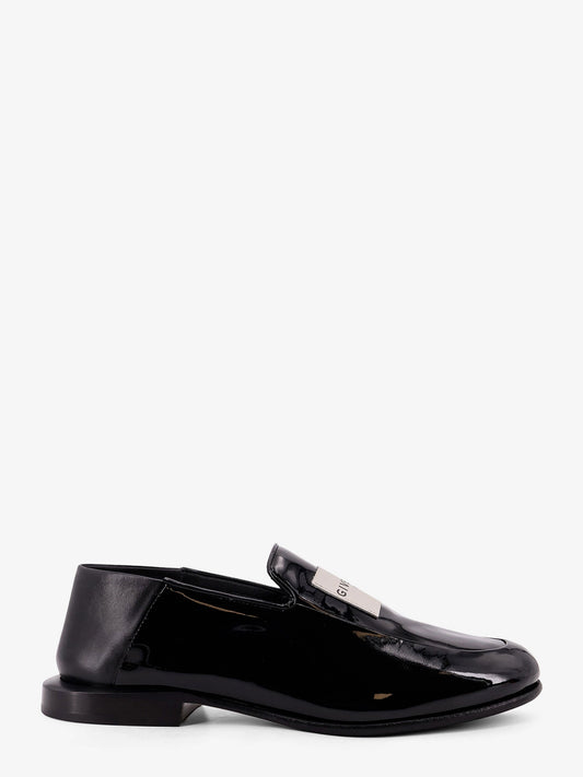 Patent leather loafers