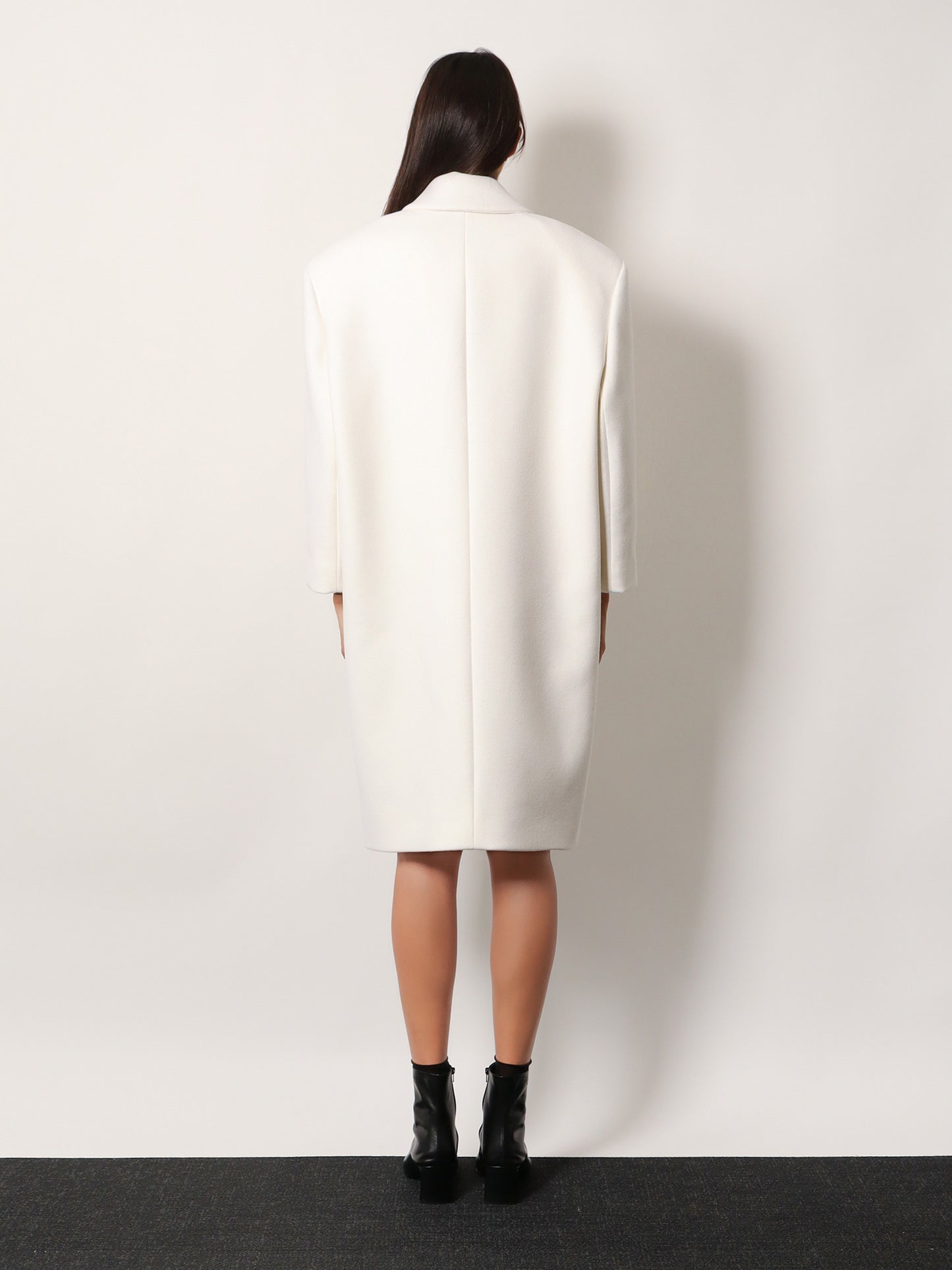 Cappotto doppiopetto in lana