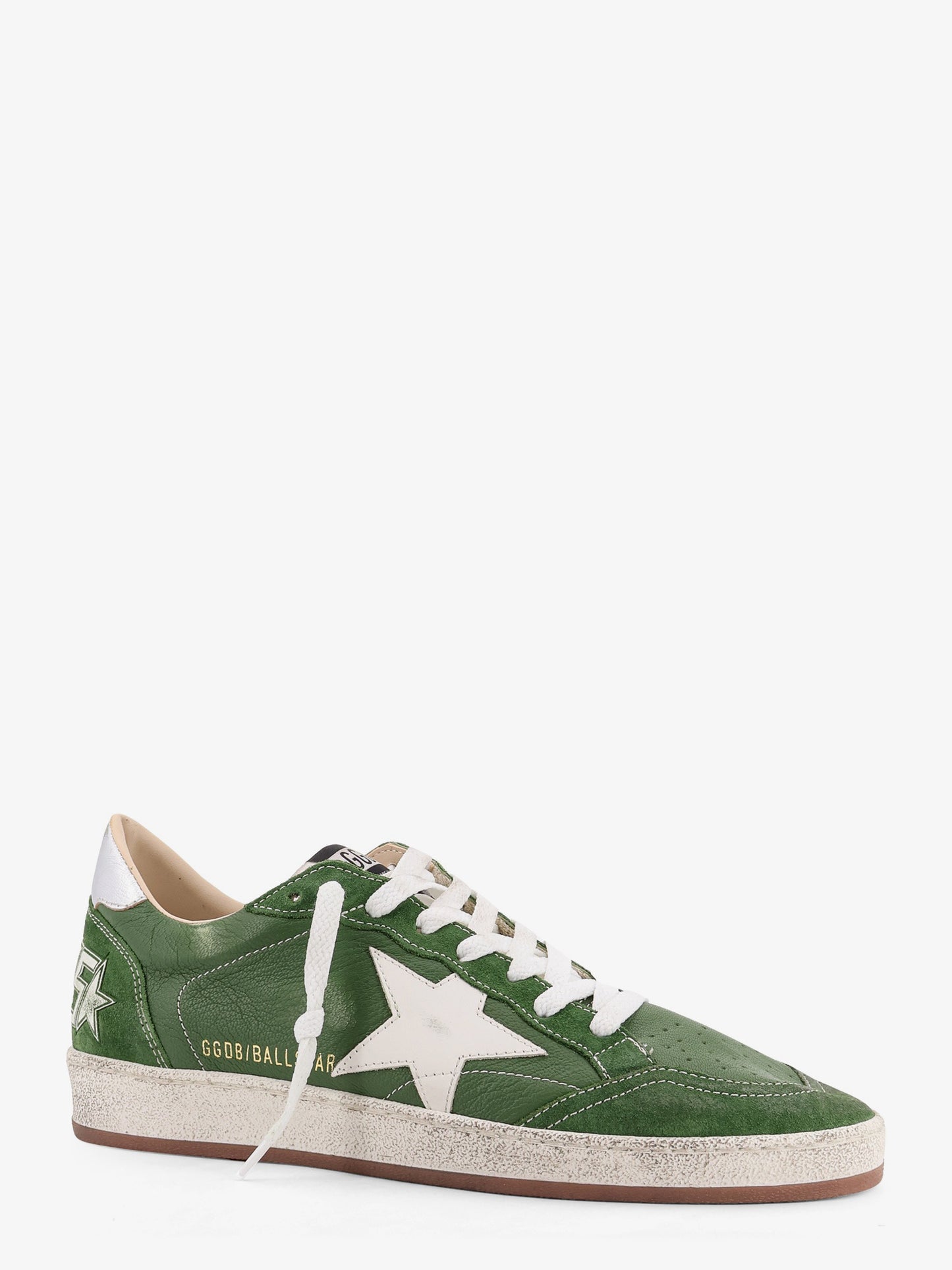 Ball-Star leather sneakers with embossed iconic detail