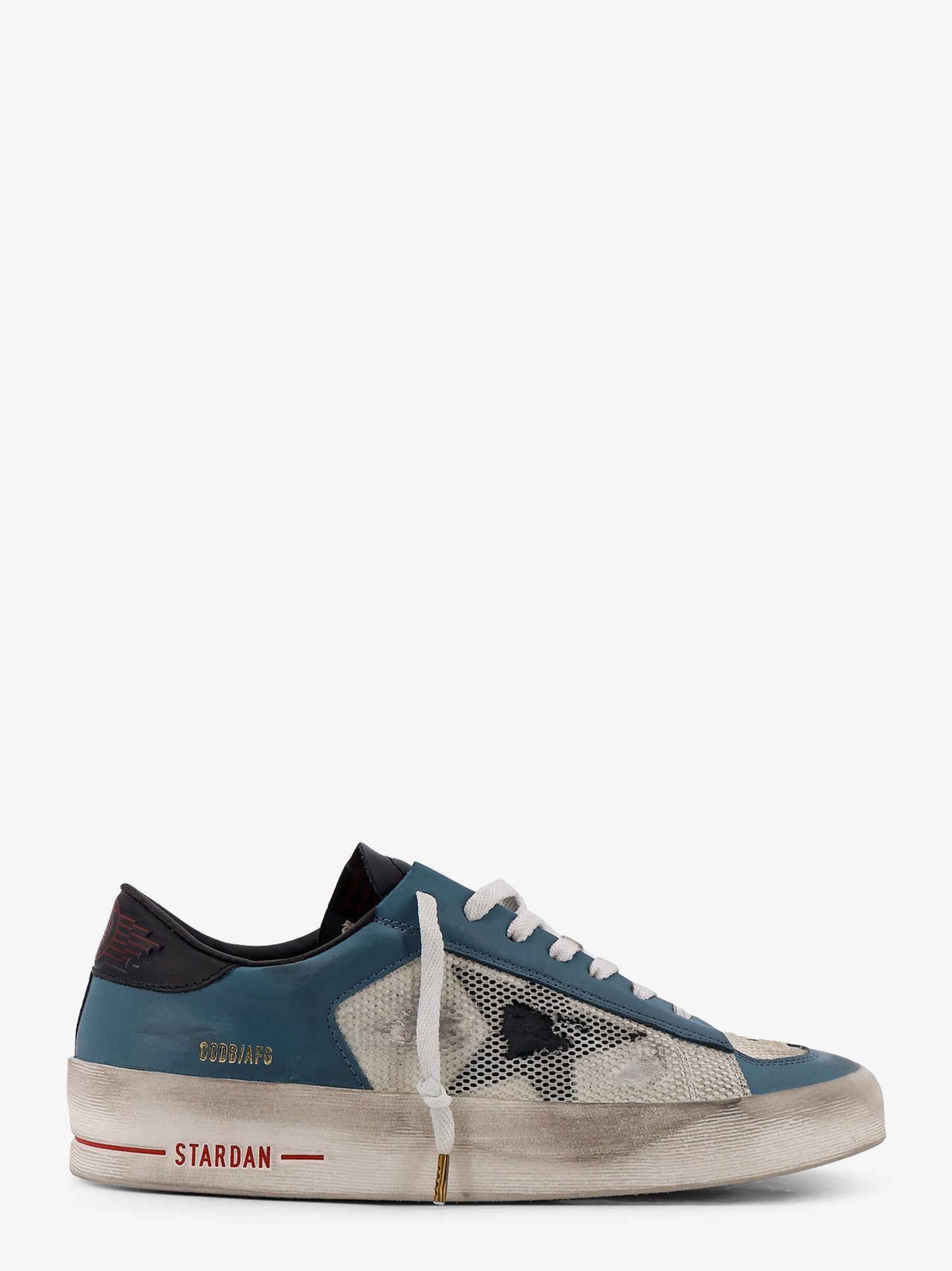 Stardan Under Net Star low-top leather sneakers