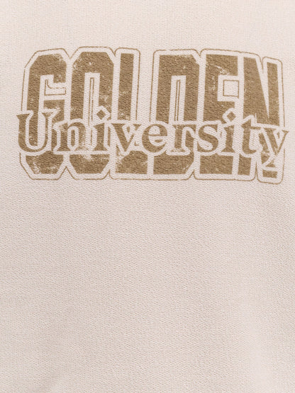 Cotton sweatshirt with logo print thumbnail