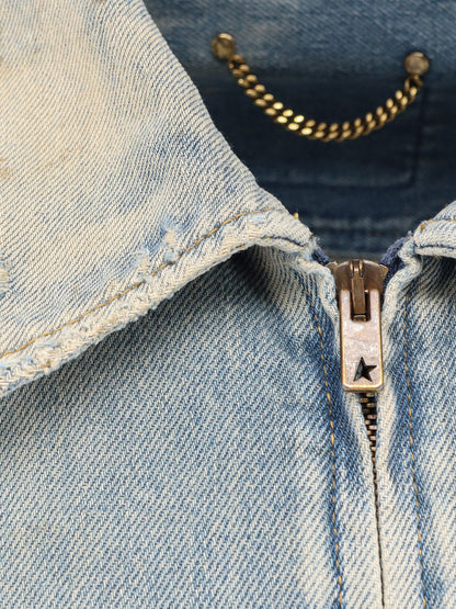 Mackenzie denim jacket thumbnail