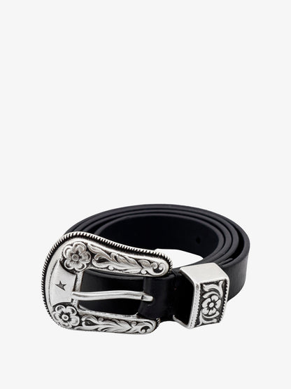Hip lace leather belt thumbnail