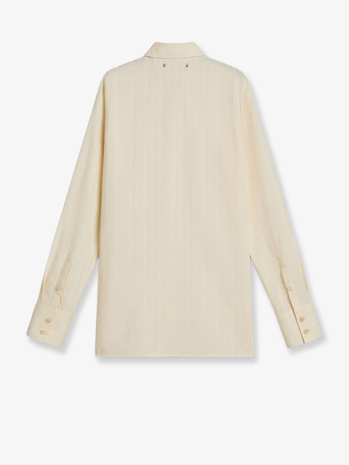 Camicia in cotone con paillettes