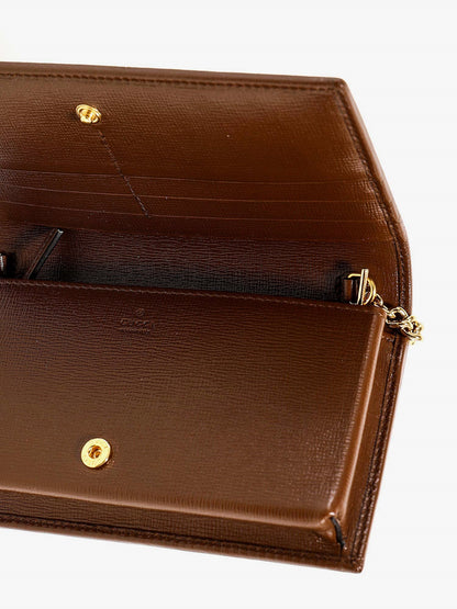 GG Supreme fabric and leather shoulder bag thumbnail