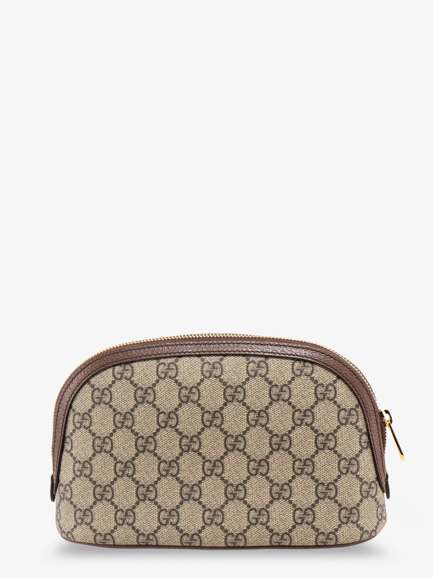 Ophidia GG Fabric and leather clutch