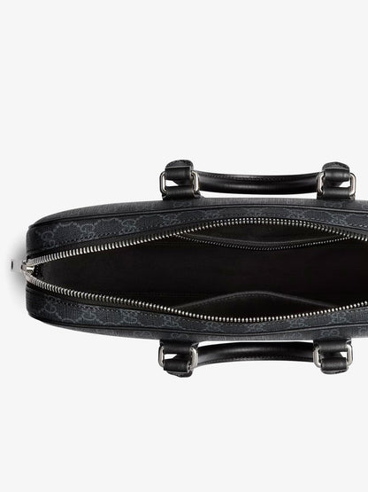 GG Supreme fabric and leather briefcase thumbnail