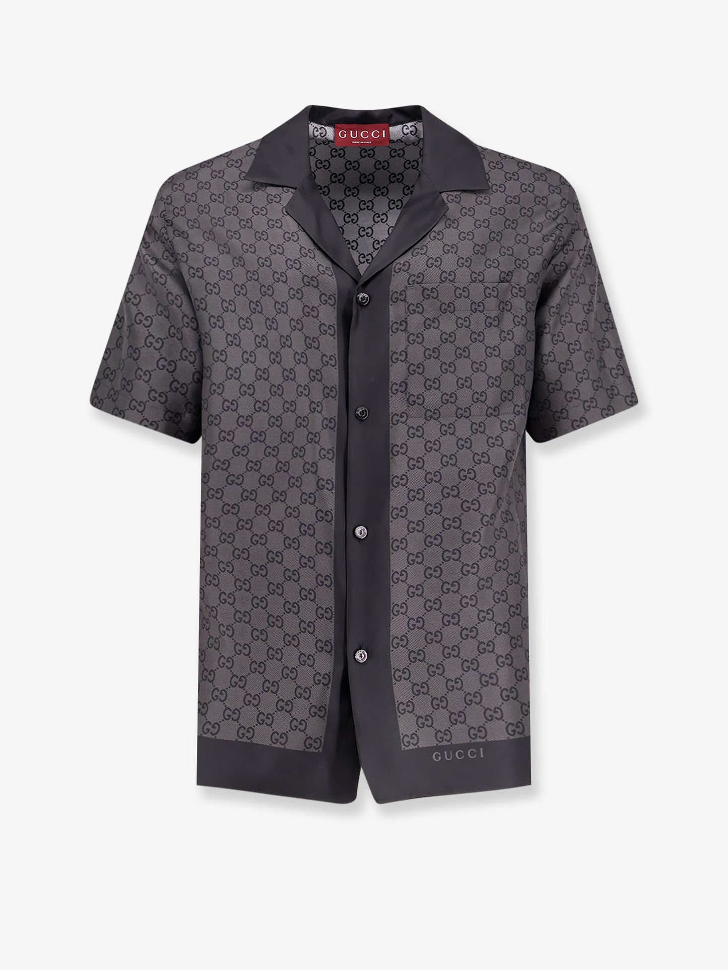GG silk shirt