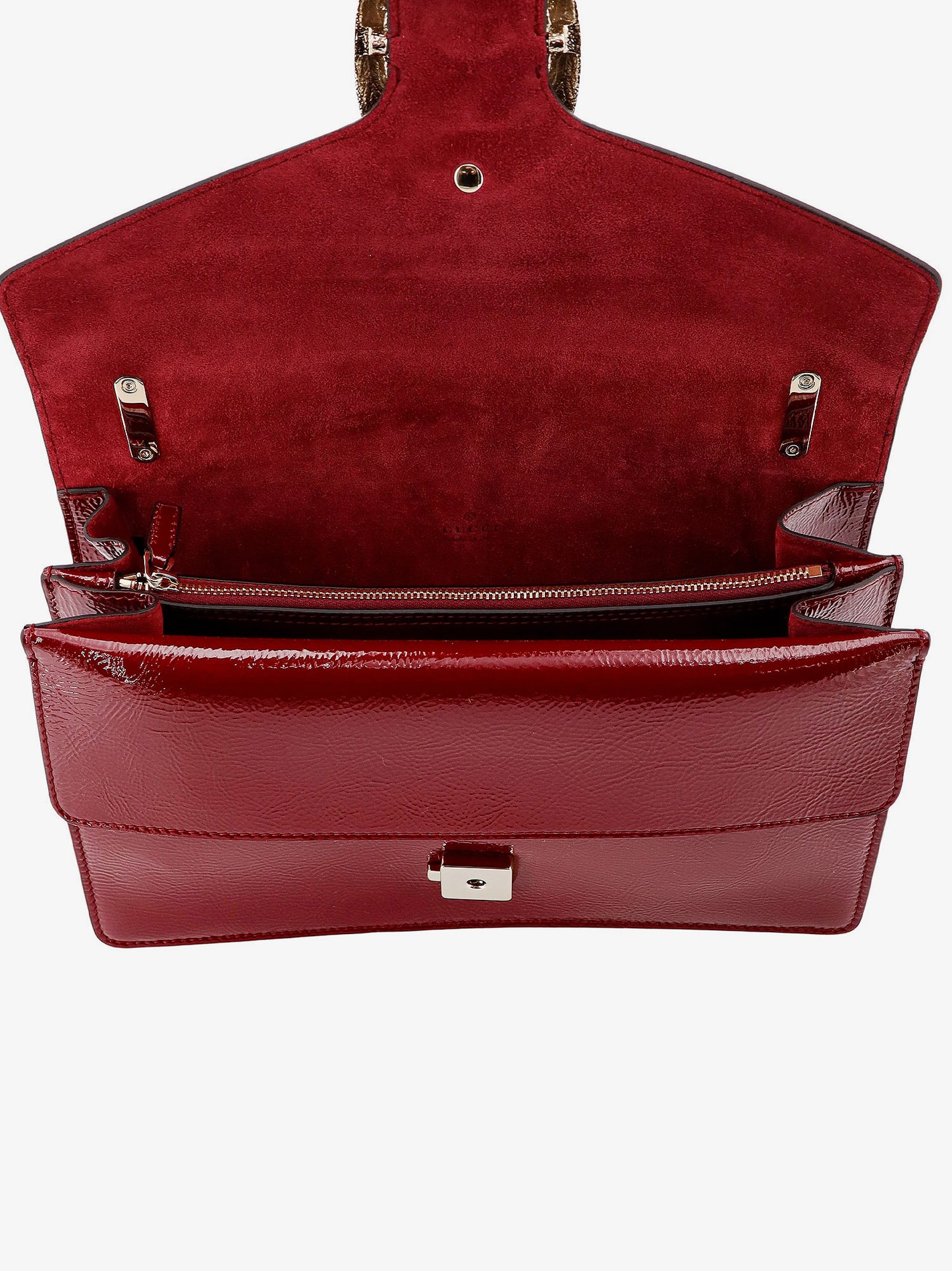 Dionysus patent leather shoulder bag