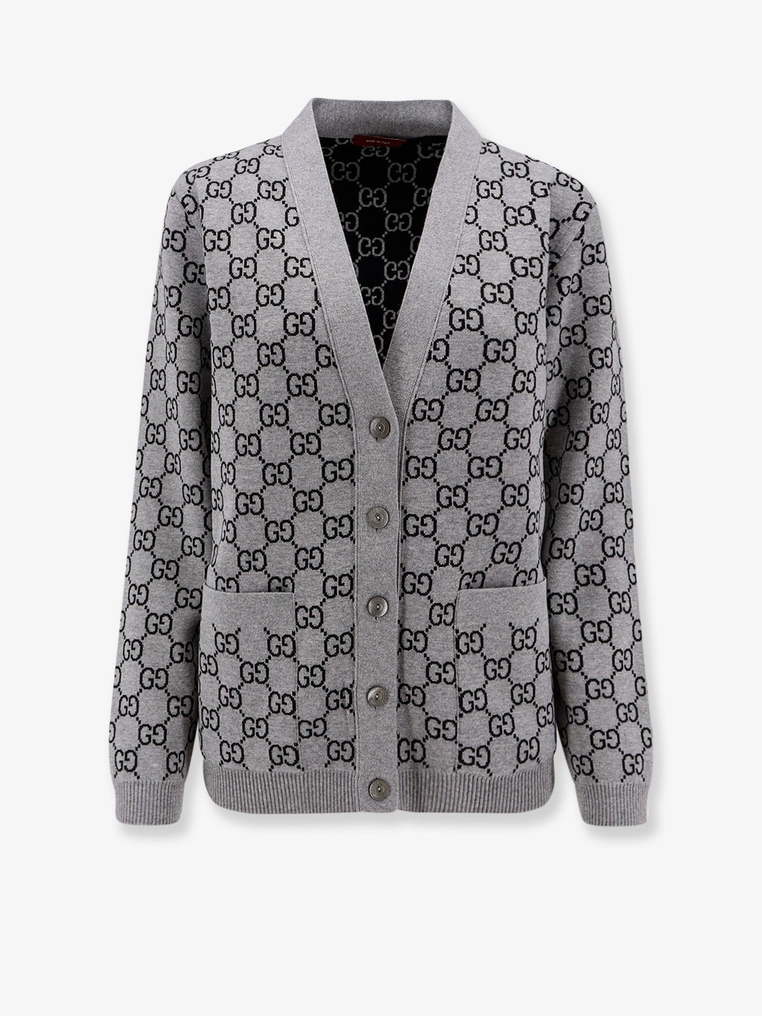 Gucci: カーディガン、ヴィンテージ Reversible wool cardigan with GG motif GUCCI - Nugnes1920