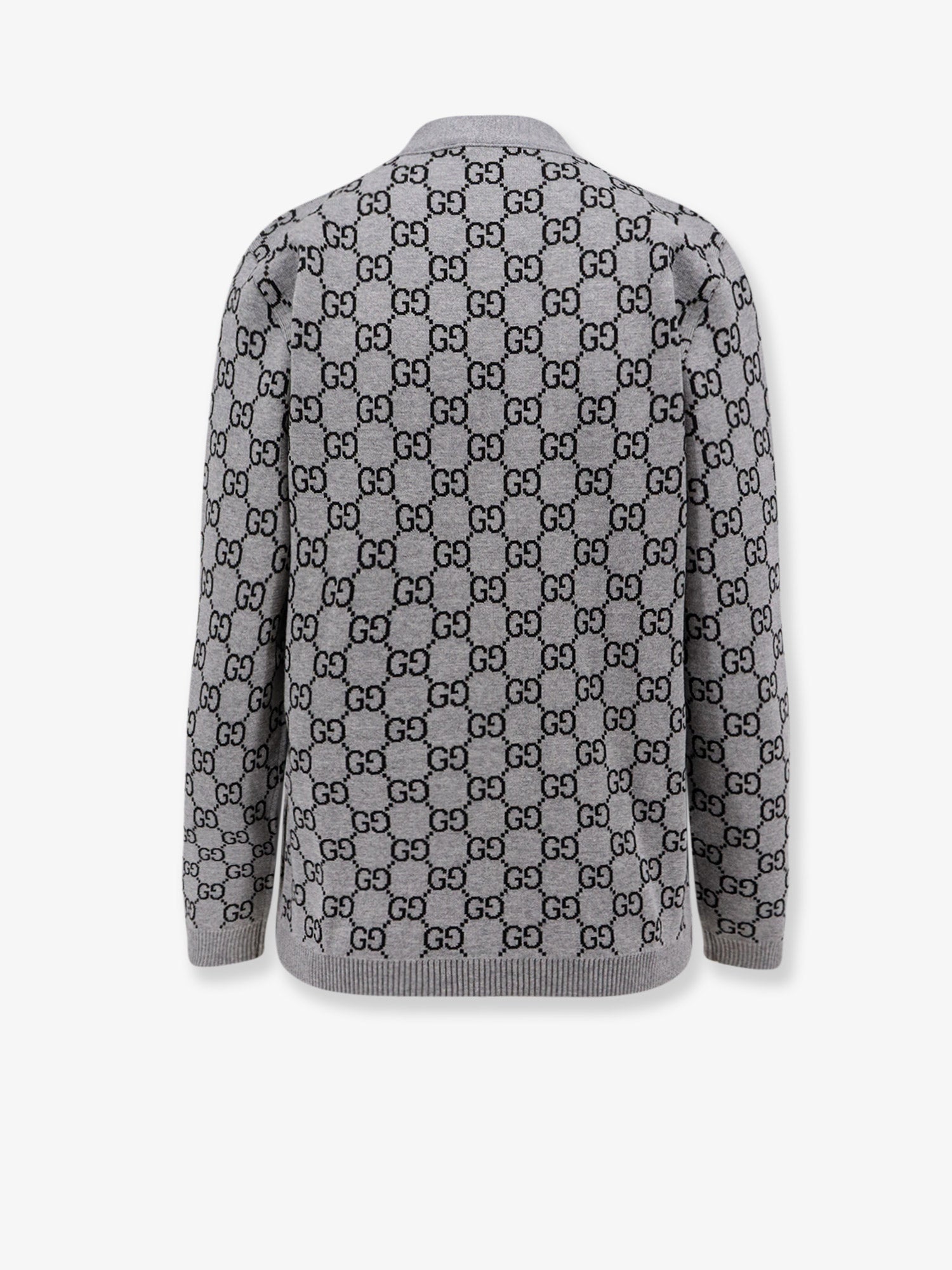 Reversible wool cardigan with GG motif GUCCI - Nugnes1920