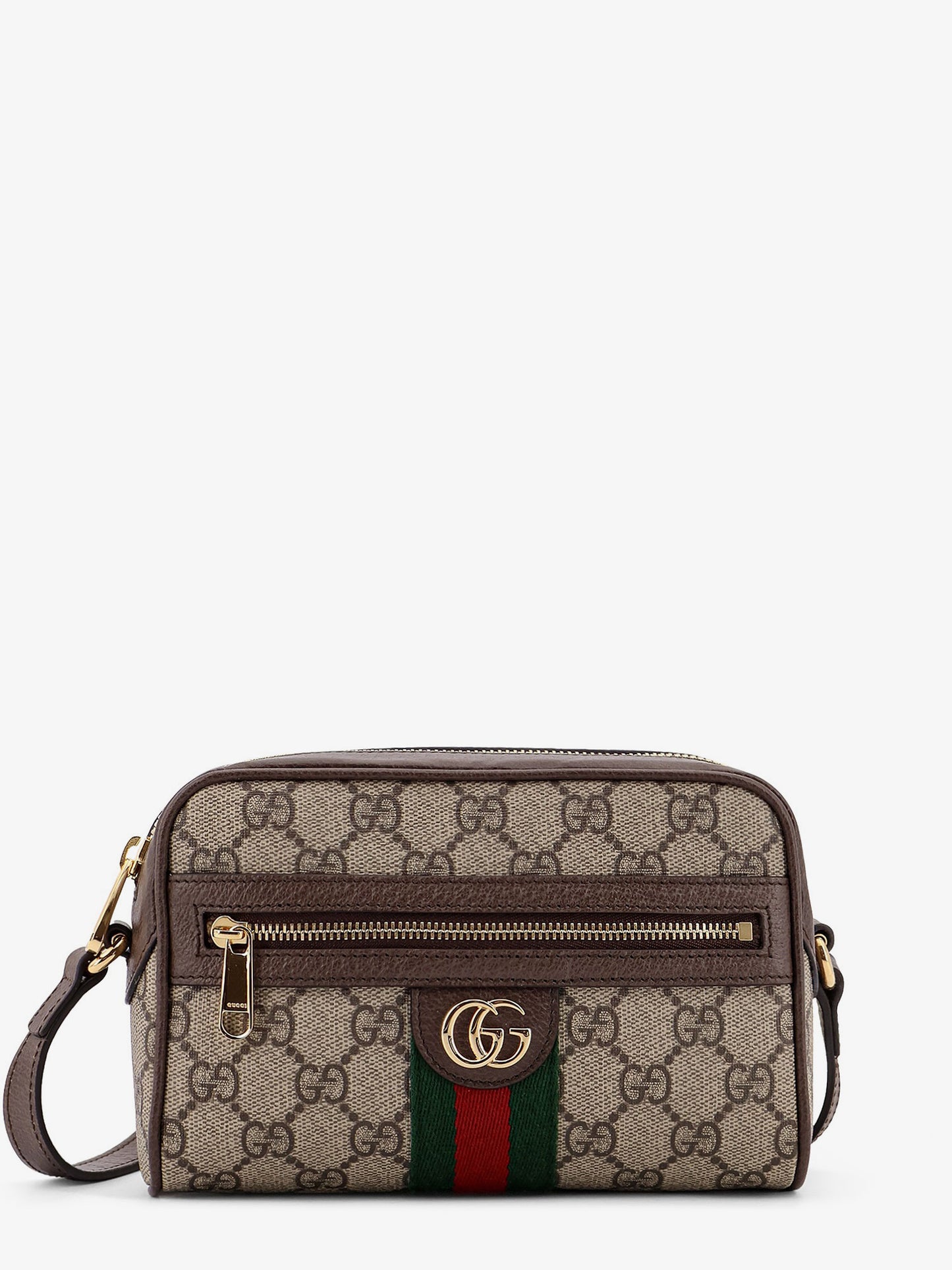 GG Supreme fabric shoulder bag with Web band
