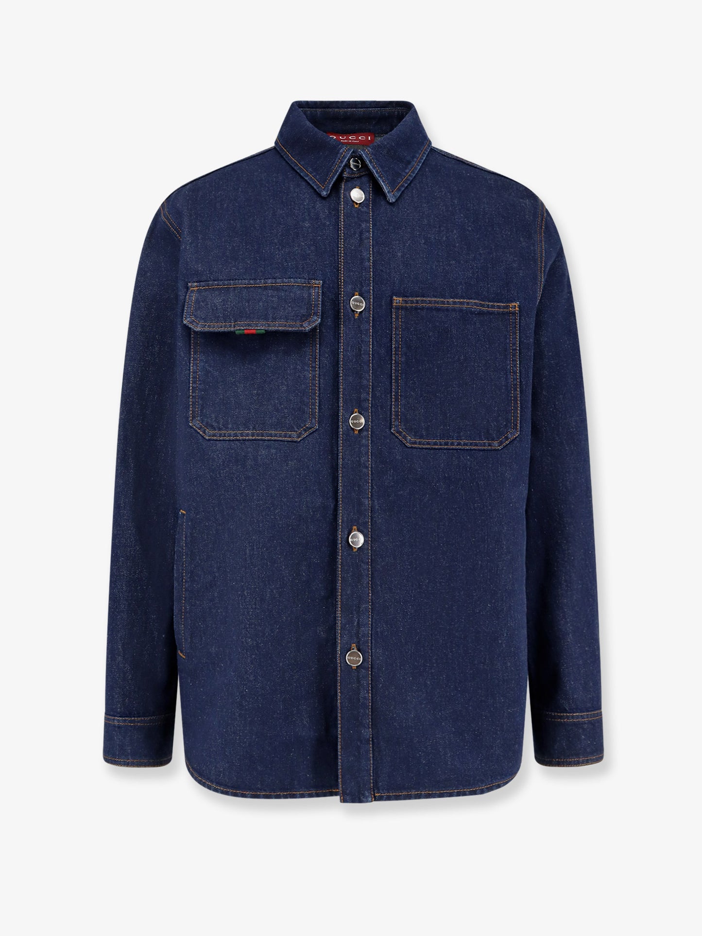 Dark denim shirt