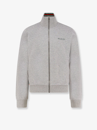 Cotton piquet sweatshirt thumbnail