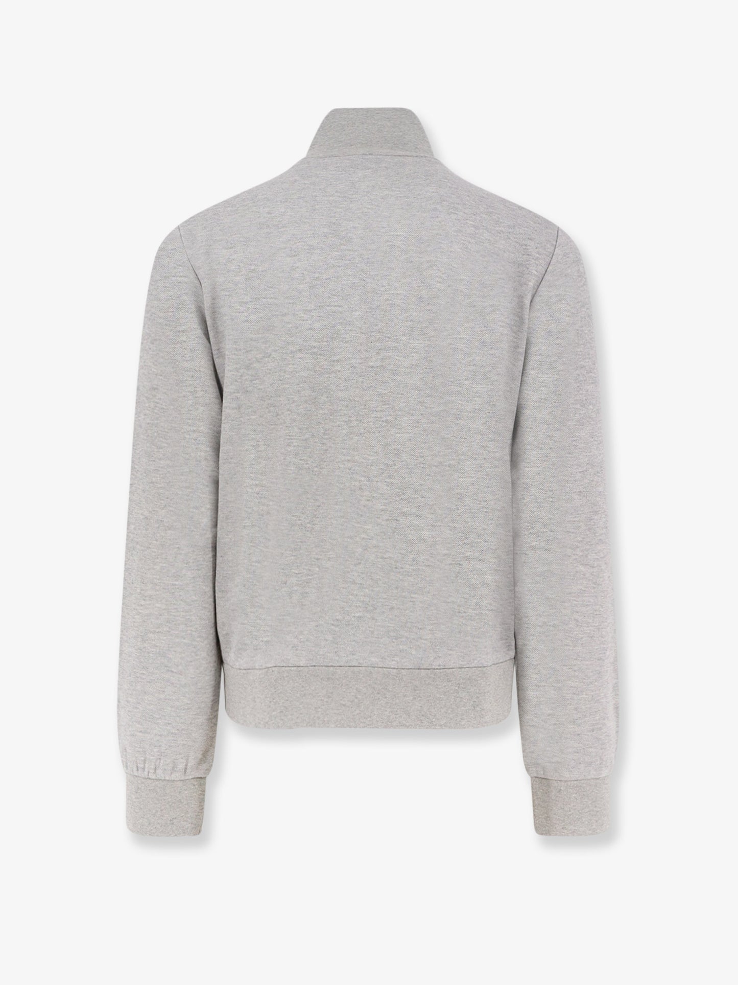 Cotton piquet sweatshirt