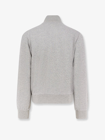 Cotton piquet sweatshirt thumbnail