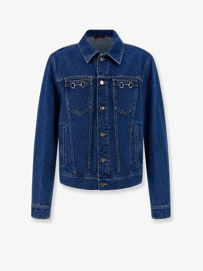 Denim Jacket with iconic Horsebits thumbnail