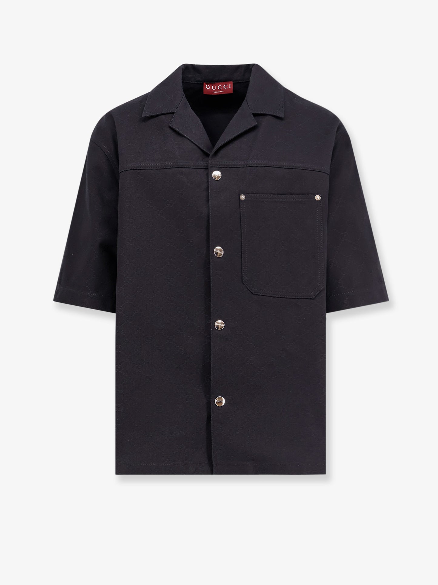 GG Jacquard cotton shirt
