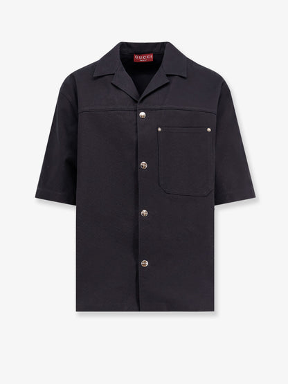 GG Jacquard cotton shirt thumbnail