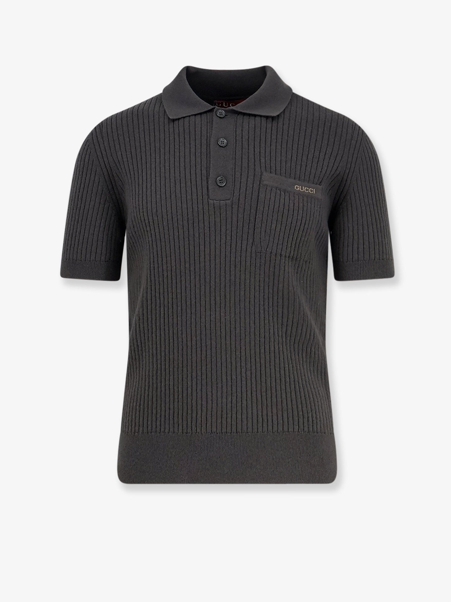 Wool and cashmere polo shirt