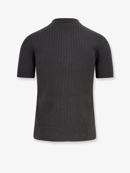Wool and cashmere polo shirt thumbnail