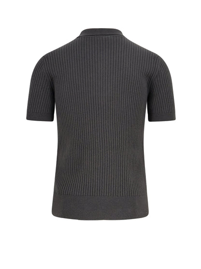 Wool and cashmere polo shirt thumbnail