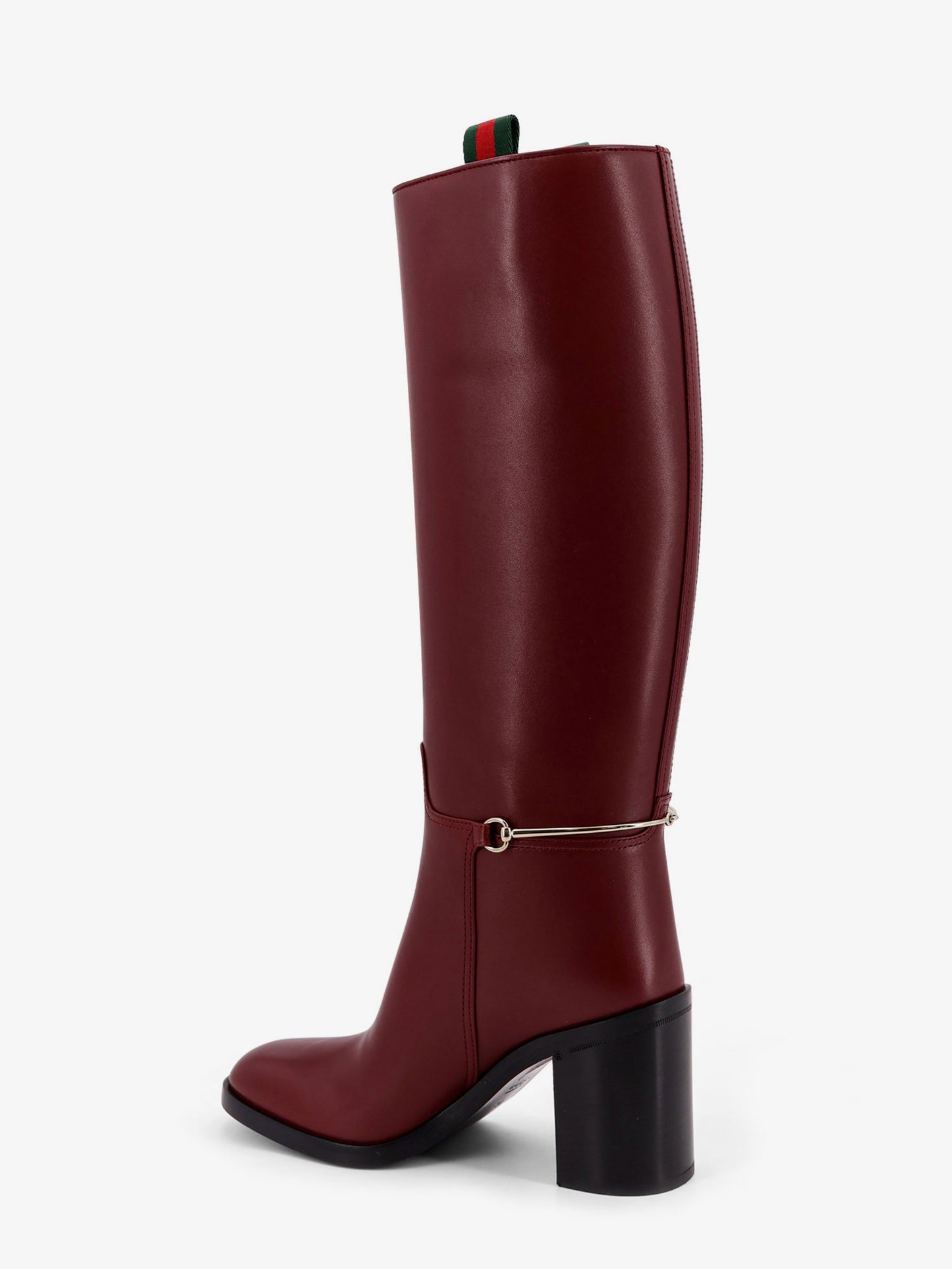 Gucci Rosso Ancora leather boots