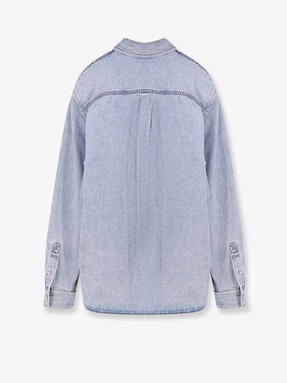 Denim shirt with GG insert thumbnail